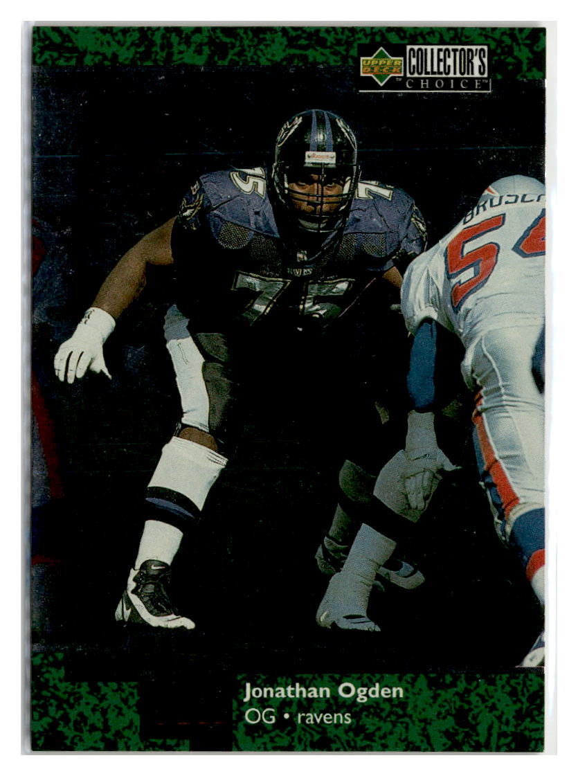 1997 Collector's Choice #TC19 Jonathan Ogden Turf Champions