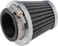 EMGO 42MM CLAMP ON CARBURETOR AIR FILTER, ATV,MOTORCYCLE,SNOWMOBILE