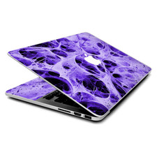 Skin Wrap for MacBook Pro 15 inch Retina, Neurons Purple Web Skin Weird