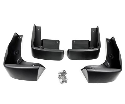 4 Pcs F&R Textured Factory Spec Mud Guards Splash Flaps For 18-24 Honda Odyssey