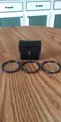 P&B 52mm Coated Close-Up No. +1/ +2/ +3 Lens Set Kit Macro Nice!! ~