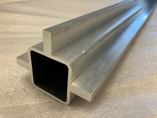 Extrusion, AMCO Flanged Framing rails, ALE-3, 41.92" long, Aluminum 6061-T6
