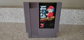 Wrecking Crew Nintendo NES Hang Tab BLACK BOX 5 Screw Complete CIB Non Rev-A Lot