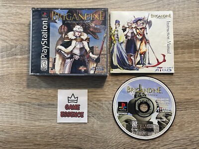 Brigandine The Legend Of Forsena Sur PS1 - Version NTSC US - Incomplet (jeu Seulement ?)