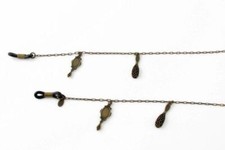 Giorgio Fedon Catena per occhiali maglia metallo bronzo tema styling capelli