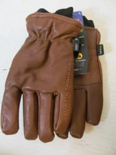 Wells Lamont Hydra Hyde 1224 Cowhide Leather Gloves, Brown, Size L