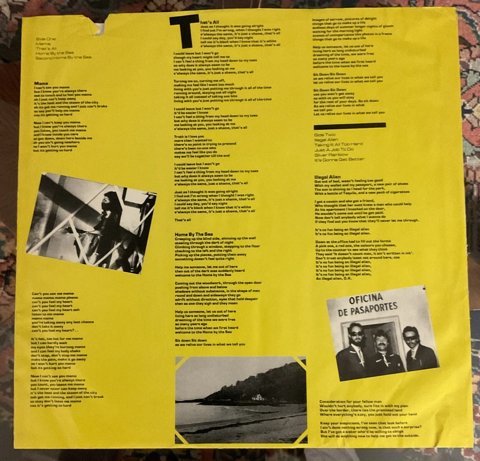 Genesis-Genesis LP  (1983 Original) Vinyl,Records - Image 3 of 3