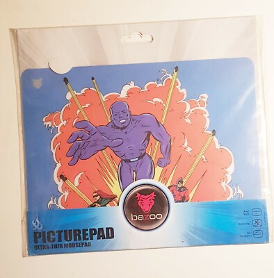 GEILES MAUSPAD ULTRADÜNN BAZOO PICTUREPAD NON SLIP 24X19 cm PAD SUPERGRIP NEU