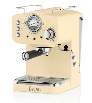 1100W Swan Retro Pump Espresso Coffee 