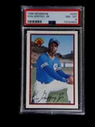 KEN GRIFFEY JR. 1989 BOWMAN BASEBALL ROOKIE CARD #220 PSA 8 NM/MT MARINERS .