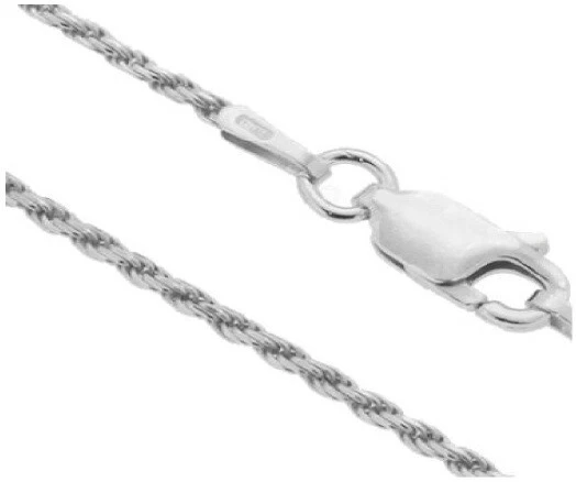 Collana Corda diamantata 45cm spessore 1,4mm in argento 925 - Les Folies - Immagine 2 di 2