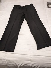 Men  s 36x30 Dress Pants John Alexander by Hartmarx 100 Worsted Wool Charcoal