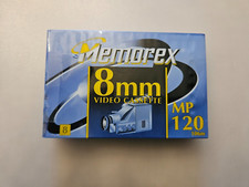 Memorex MP120 8mm Video Cassette Tape MP 120 Brand New SEALED