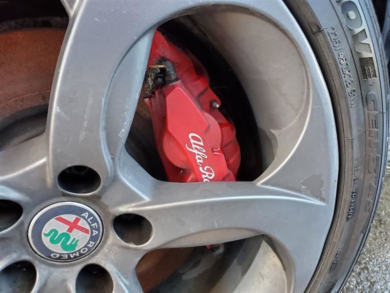Set Of 4 Brake Caliper Red OEM 2018 Alfa Romeo Giulia | eBay