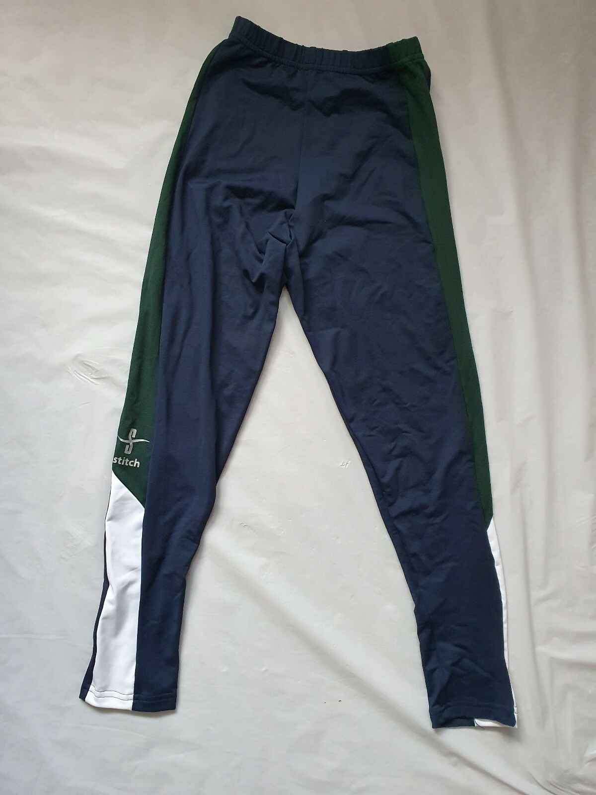 FILA Leggings unisex a righe con punto a righe laterali taglia XS