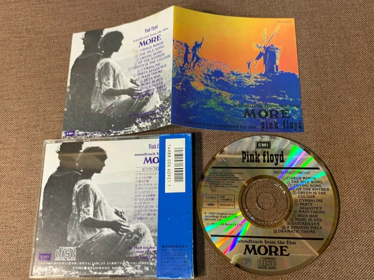 Soundtrack More CP32-5273 CD PINK JAPAN TO 1A1 FLOYD w⁄ ピンク