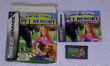 Nintendo Game Boy Advance Game - Paws & Claws Pet Resort