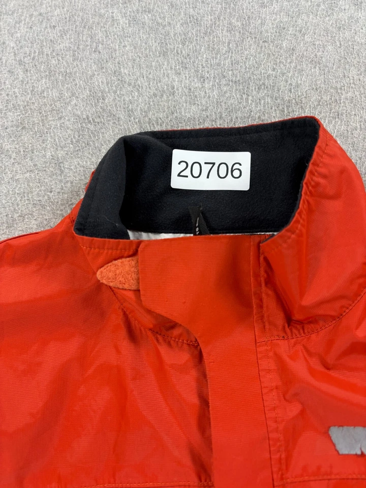 Chaqueta de ciclismo Novara impermeable a prueba de viento (mediana para hombre) naranja Foto 4 de 4