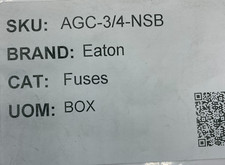 Buss Fuses AGC-3/4 Mini Fuse LOT OF 5