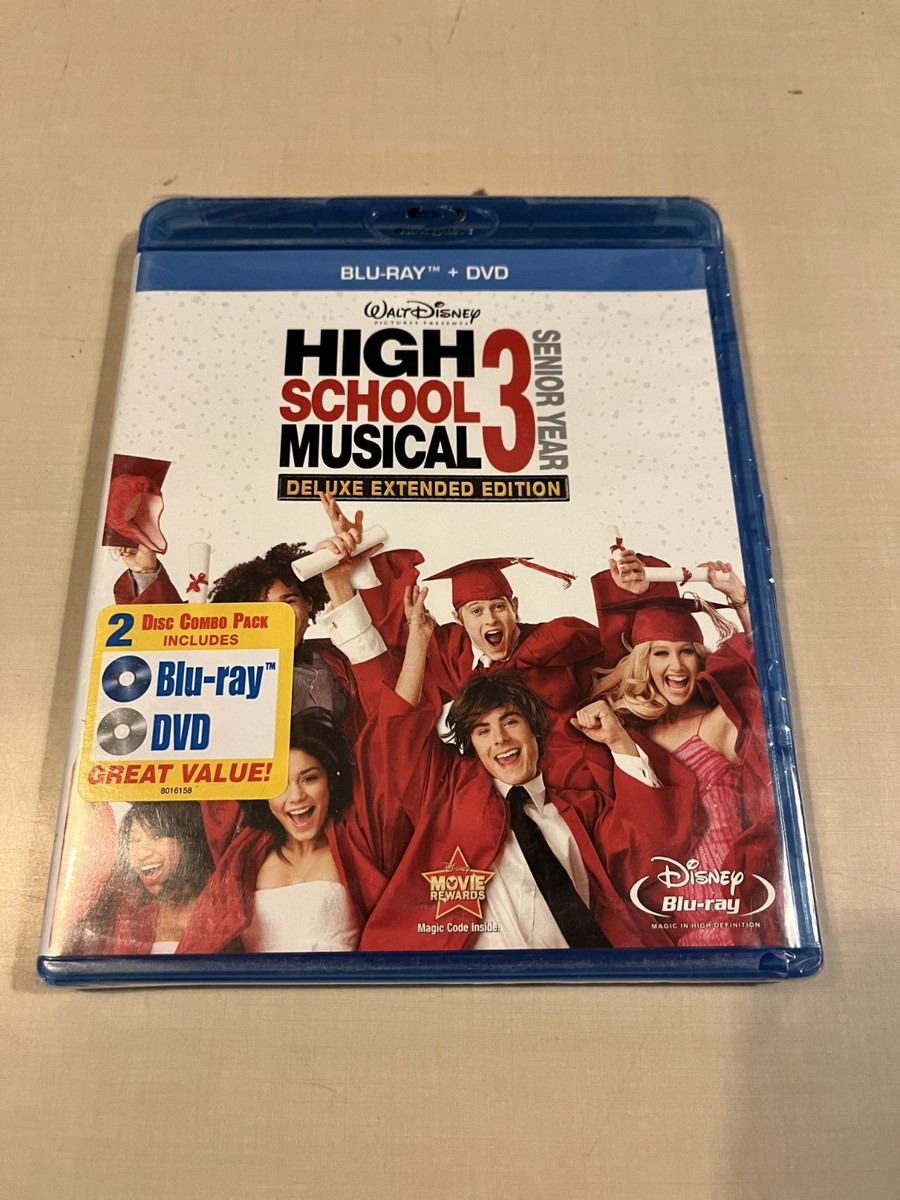 High School Musical 3: Senior Year (Blu-ray/DVD, 2010, 2-Disc Set