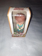 Vintage hand painted lil boy country boy in box hong kong rare