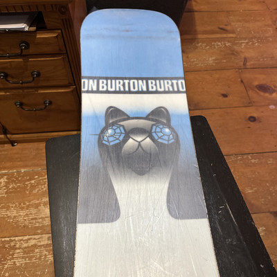 Burton Punch Snowboard - 138cm Cat Orange | eBay