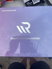 Rhinowisdom Pink Beauty Rechargeable Airbrush System Makeup Kit With Nozzles 13