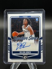 2024-25 Donruss Optic Dillon Jones Signature Series RC Auto Thunder Rookie #75