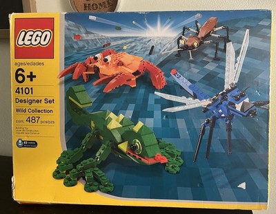 Lego Creator 4101 Wild Collection 2003 Spider Toucan Frog Makes