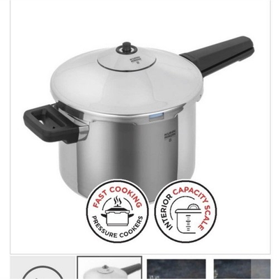 #ad Kuhn Rikon Duromatic Inox Stove Top Pressure Cooker 7L Stainless Steel 22cm $75.00