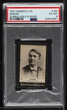 1901 Ogden's Guinea Gold Cigarette Cards Tobacco Thomas Edison #120 PSA 6 04le