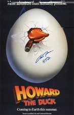 Jordan Prentice Autographed Howard The Duck 11 x 17 Poster