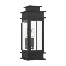 Livex Lighting - Princeton - 1 Light Outdoor Wall Lantern in Traditional Style -