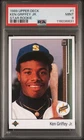 1989 UPPER DECK STAR RC #1 KEN GRIFFEY JR. ROOKIE RC PSA 9