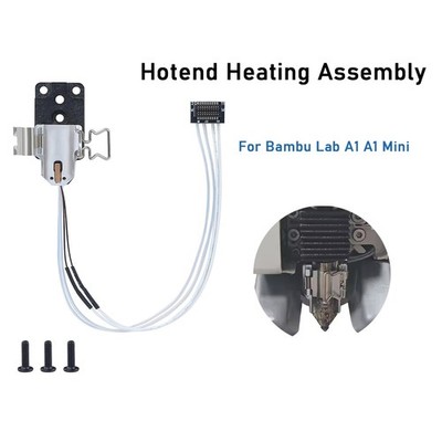 Upgraded Hotend Heating Assembly For Bambu Lab A1 A1 Mini 3D Printer Parts AUS