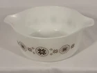 Vintage 1960's- Pyrex Town and Country Design- 2½ Quart, Lid Missing
