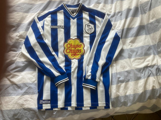 Sheffield Wednesday Vintage Diadora primi anni 2000 casa Chuppa Chups S/M
