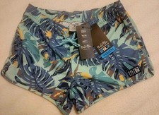 Salt Life SLX Performance Tropical Aqua Trunks Shorts Youth L Light Aruba NWT