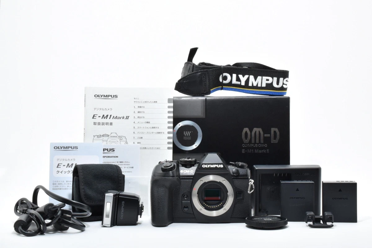 Olympus OM-D E-M1 Mark II Digital Cameras with Histogram Display