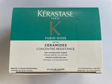 Kerastase Fusio-Dose Resistance Concentre VITA-CIMENT Hair Ampoules 12ml x10 NEW