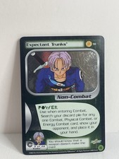HOLO FOIL DBZ Dragon Ball Z Expectant Trunks 91 CCG Unlimited Trunks Saga MP