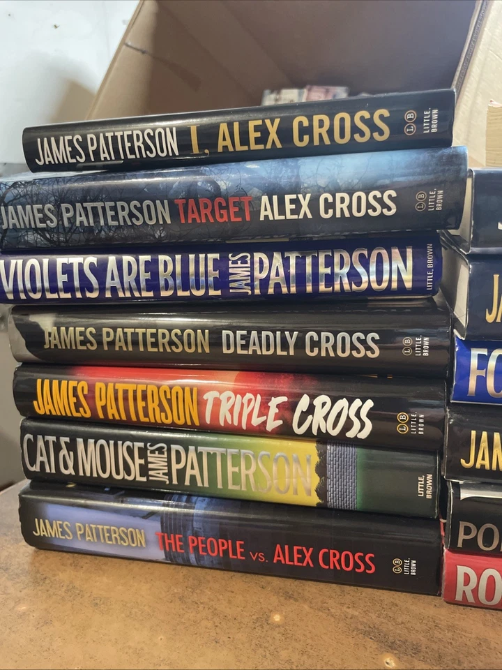 LOT OF 14 JAMES PATTERSON 'ALEX CROSS' Books Hardcover PB Good 2008-2015 - Image 3 of 4
