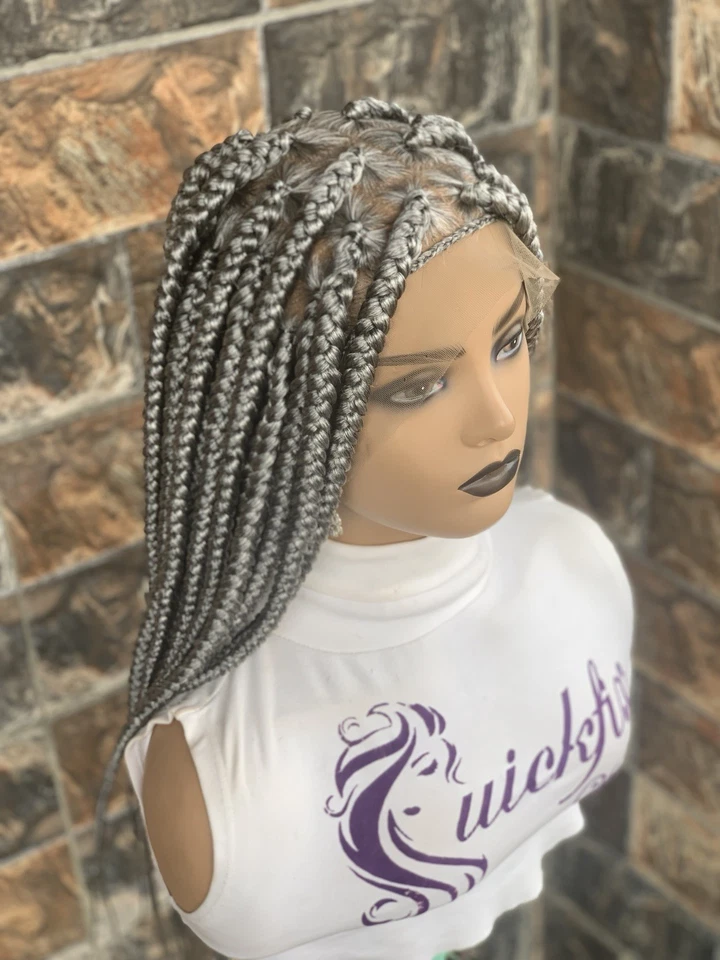 Knotless Braided wig,Box Braids,Full Lace braid wig,Braid wig,Senegalese braids - Image 4 of 4