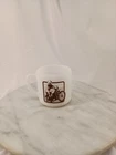 New ListingVintage Federal Milk Glass Graphic Mug Honda Motorcycle Nobody Does It Better