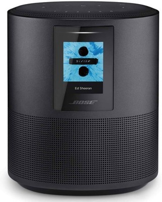Bose Home Speaker 500 Schwarz SEHR GUT WLAN Bluetooth AirPlay2 Display Gewährl.