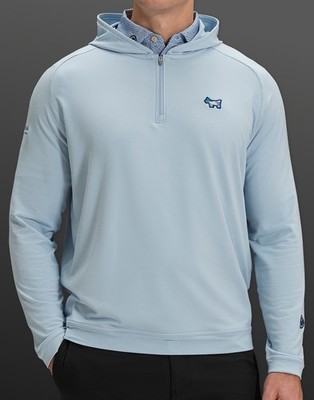 Scotty Cameron Peter Millar Performance 1/4 Zip Hoodie Camo Dog
