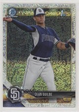 2018 Bowman Draft Chrome Sparkles Refractor Sean Guilbe #BDC-144 0u2j