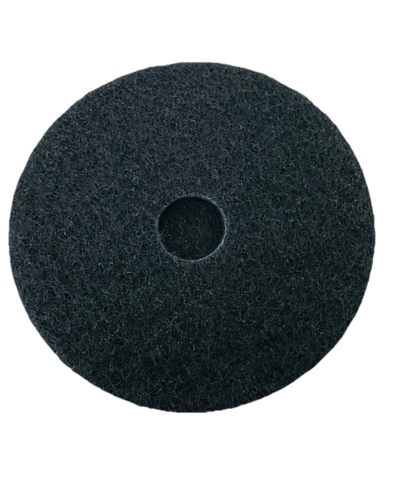 2Pk.Norton 17” Black High Performance Buffing Floor Maintenance pad 662610/52002