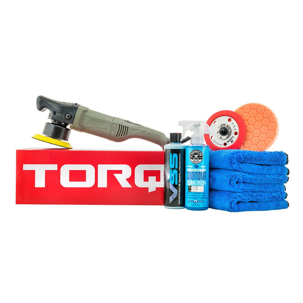 Chemical Guys TORQ10FX Random Orbital Polisher Kit One-Step