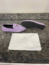 Men's Size 11 Versace Purple Suede Loafers SPB-JB 353044